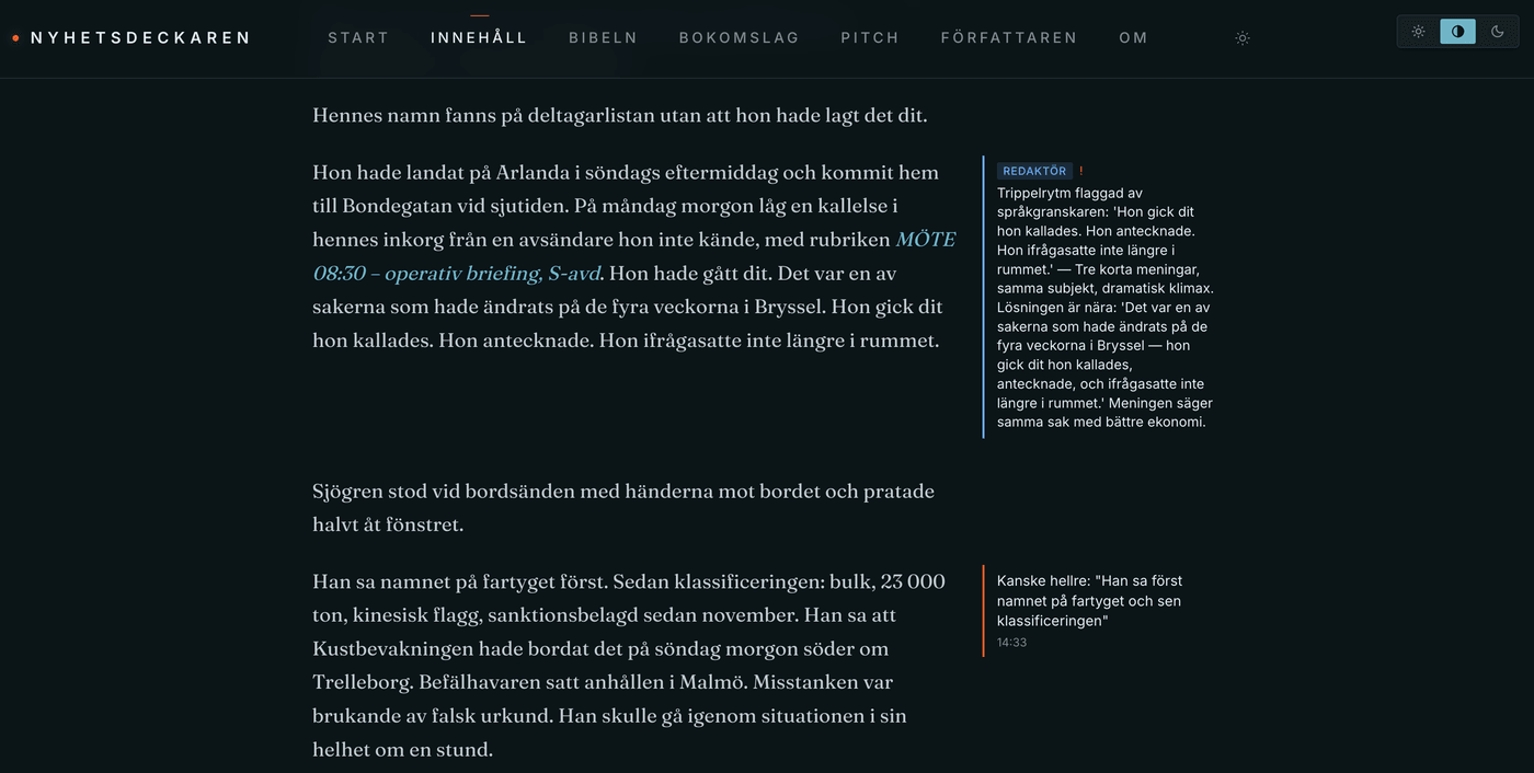 Granskning av AI-genererad text